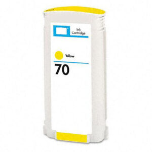tinta compatible hp 70 amarillo
