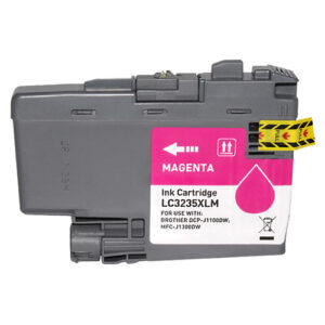 tinta compatible brother lc3235 lc3233 magenta