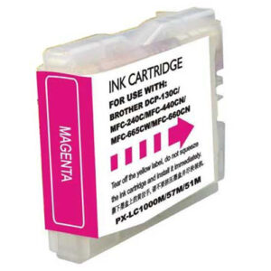 tinta compatible brother lc970 lc1000 magenta