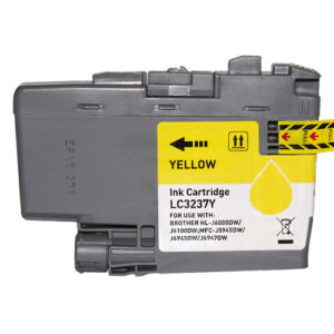 tinta compatible brother lc3237 amarillo