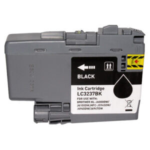 tinta compatible brother lc3237 negro