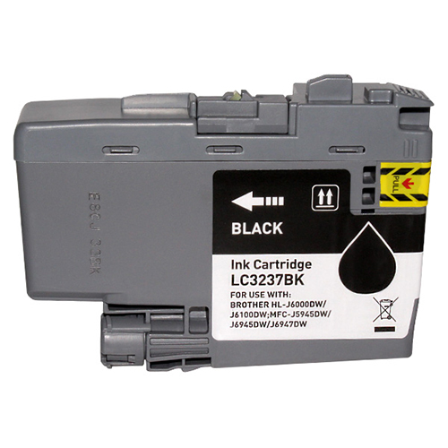 tinta compatible brother lc3237 negro