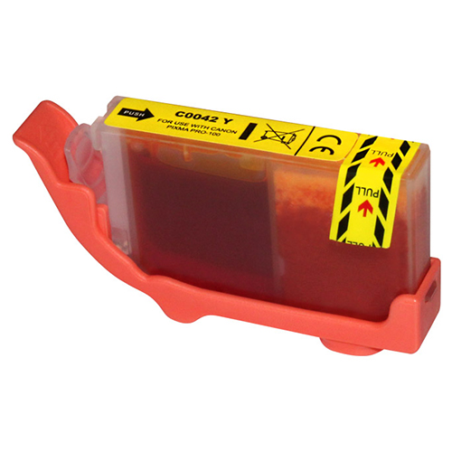 tinta compatible canon cli42 amarillo