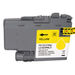 tinta compatible brother lc3239xl amarillo