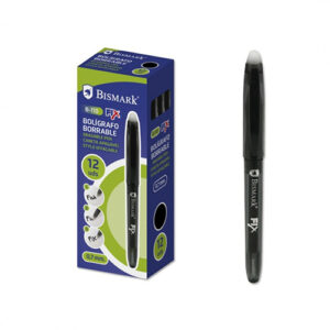 Bismark boligrafo fix borrable negro