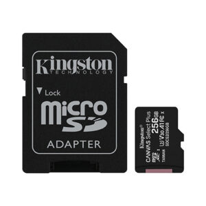 kingston tarjeta memoria micro sdxc 256 adaptador