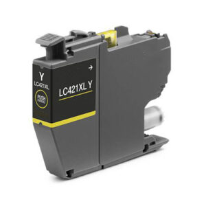 tinta compatible brother LC421XL amarillo