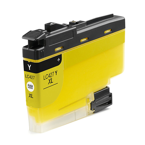 tinta compatible brother LC427XL amarillo
