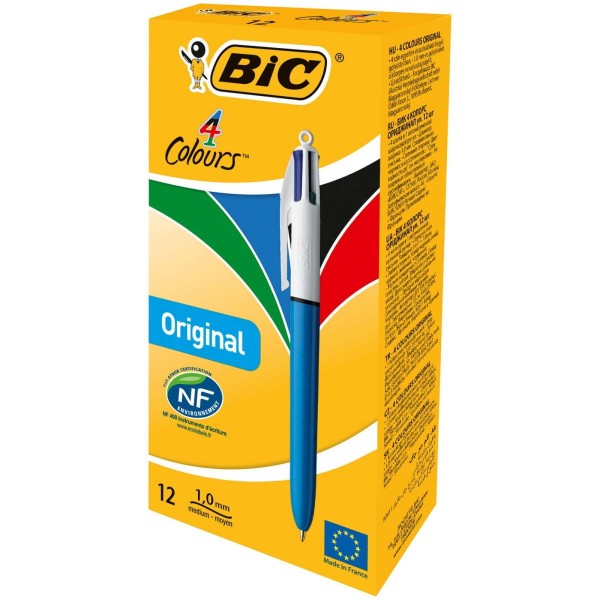 Bic boligrafo 4 colores original 1 mm 4