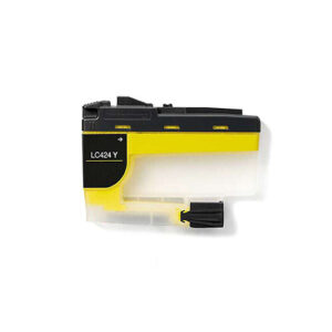 Tinta compatible brother LC424Y amarillo