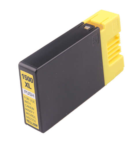 tinta compatible canon pgi1500xl amarillo