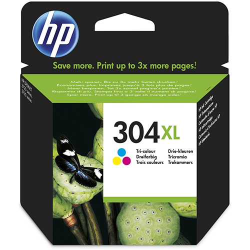 tinta original hp 304XL color