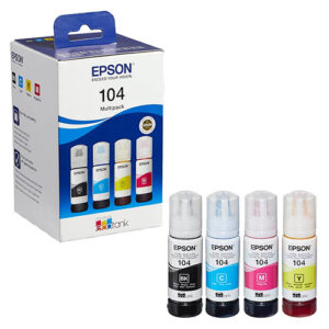 Tinta Original Epson 104 Pack 4