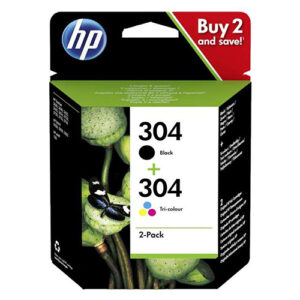 Tinta Original Hp 304xl Nwgro Color Pack 2
