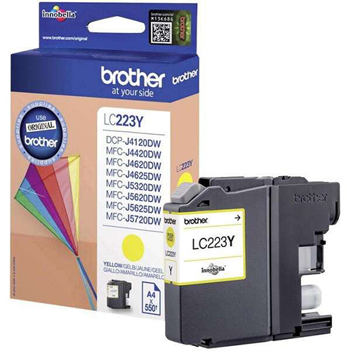 Tinta Original Brother Lc223 Amarillo