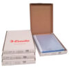 Esselte pack 100 fundas piel naranja A4 1 Esselte pack 100 fundas piel naranja A4 1