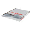 Esselte pack 100 fundas piel naranja folio 1