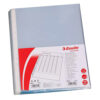 Esselte pack 100 fundas piel naranja folio