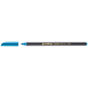 rotulador edding 1200 azul metalizado