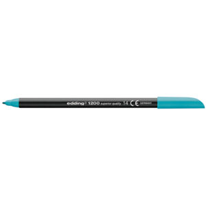 rotulador edding 1200 azul turquesa