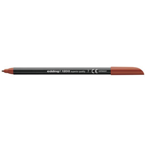 rotulador edding 1200 marron