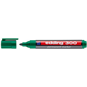 rotulador edding 300 verde
